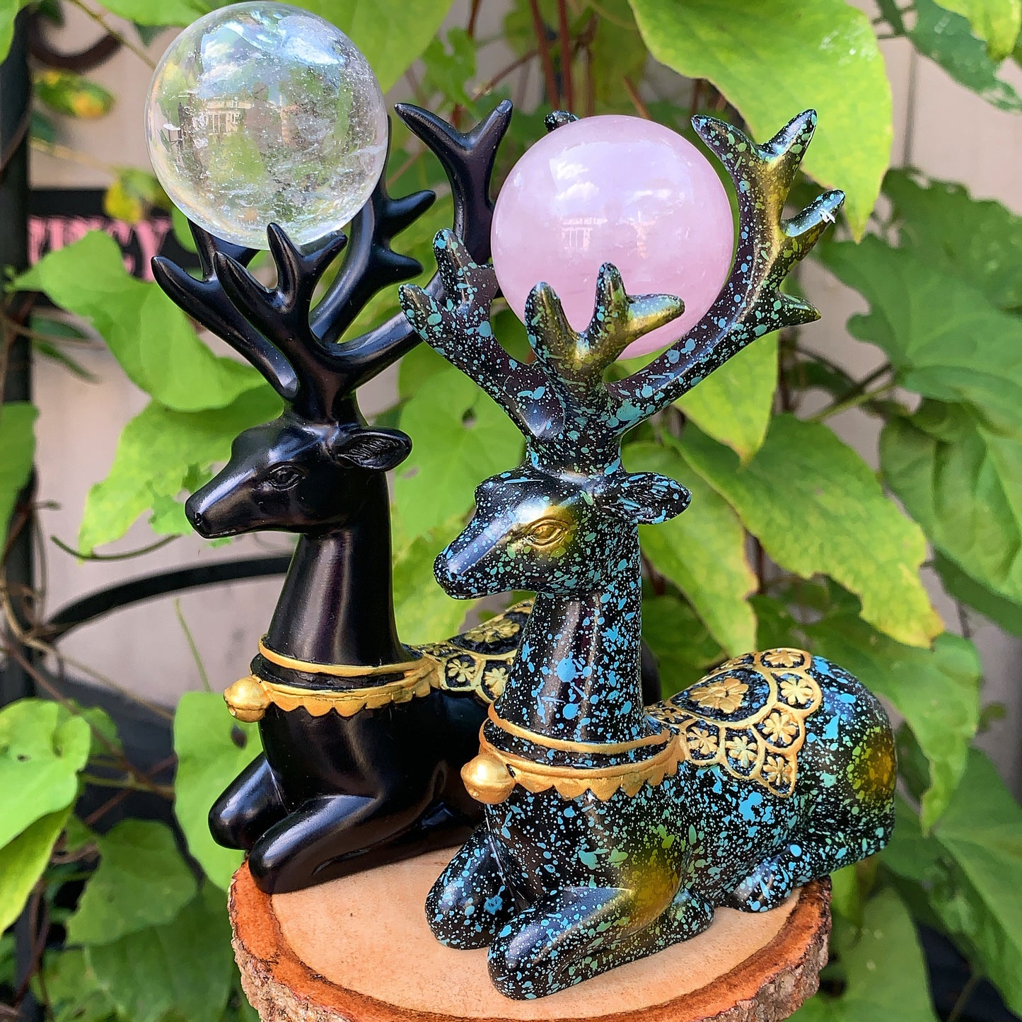Deer with Crystal Sphere