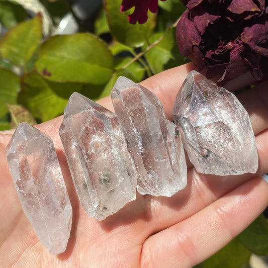 Clear Quartz Raw Crystal Points