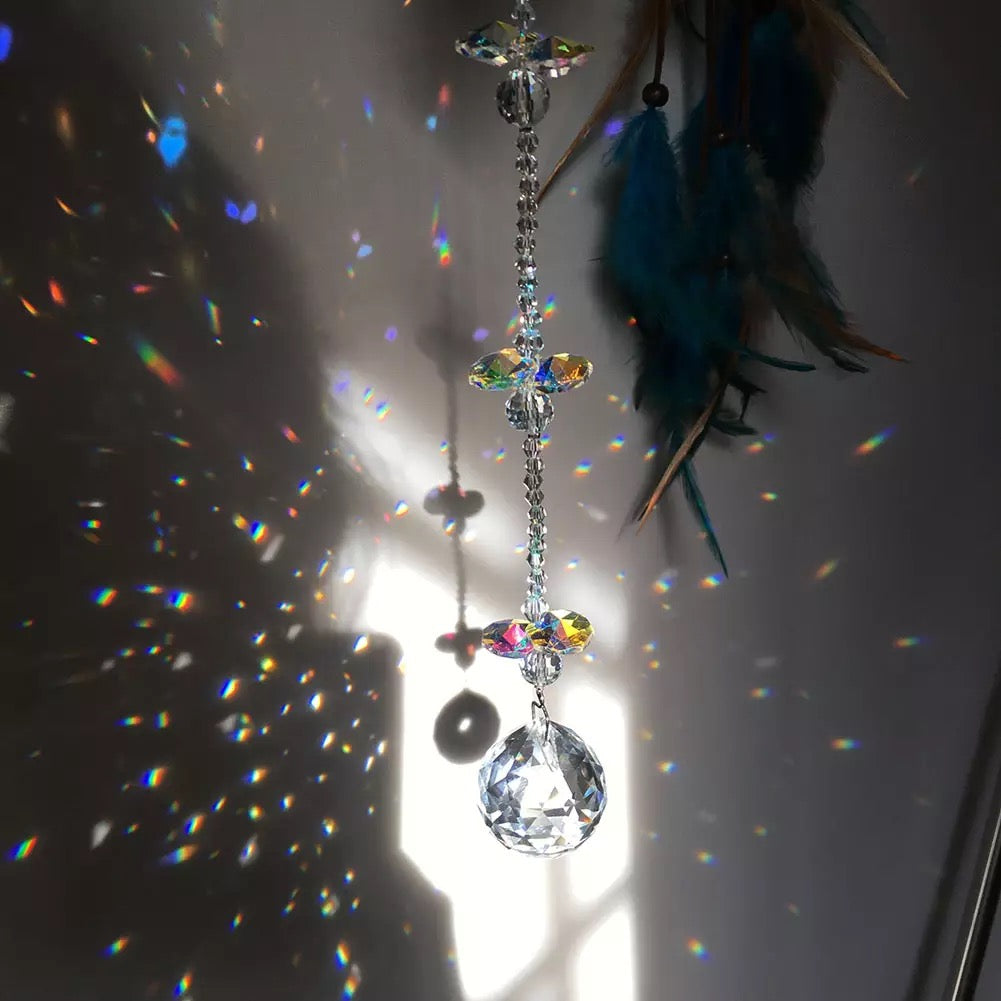 Crystal Daisy Suncatcher