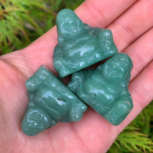 Aventurine Laughing Buddha