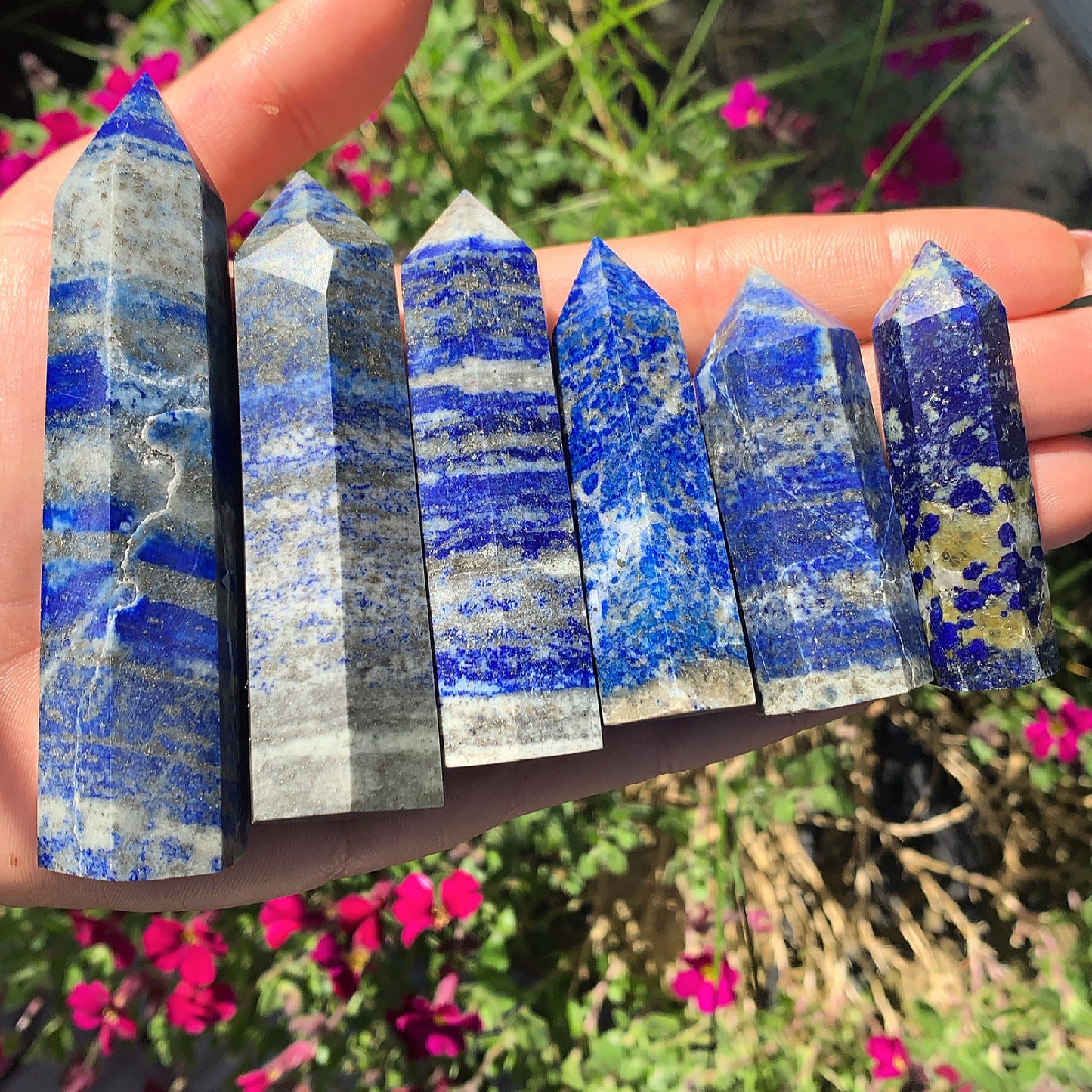 Lapis Lazuli Crystal Point