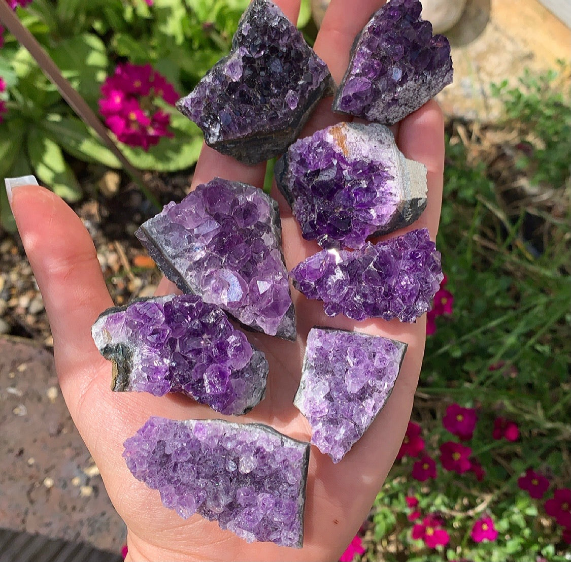 Raw Amethyst Mini Cluster