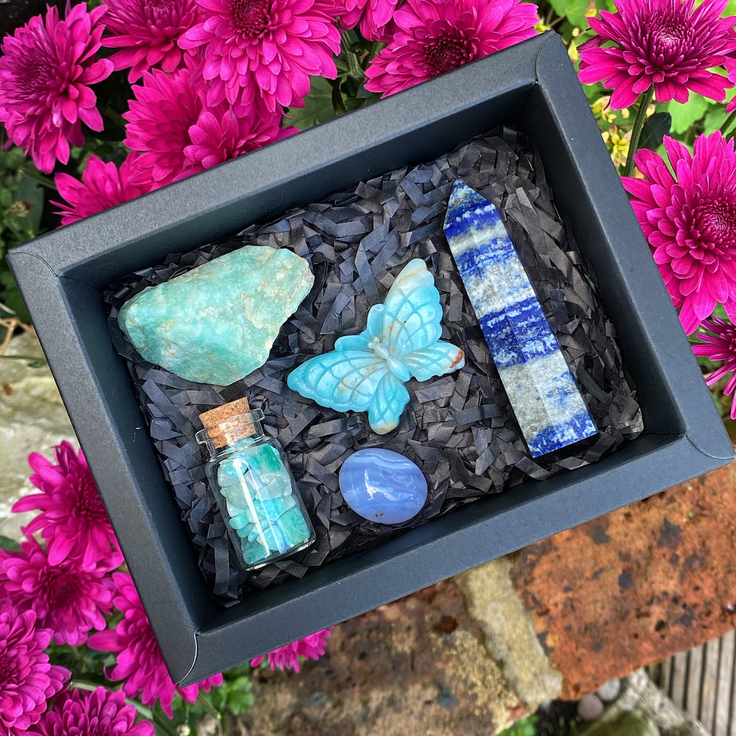 Azure Crystal Gift Box