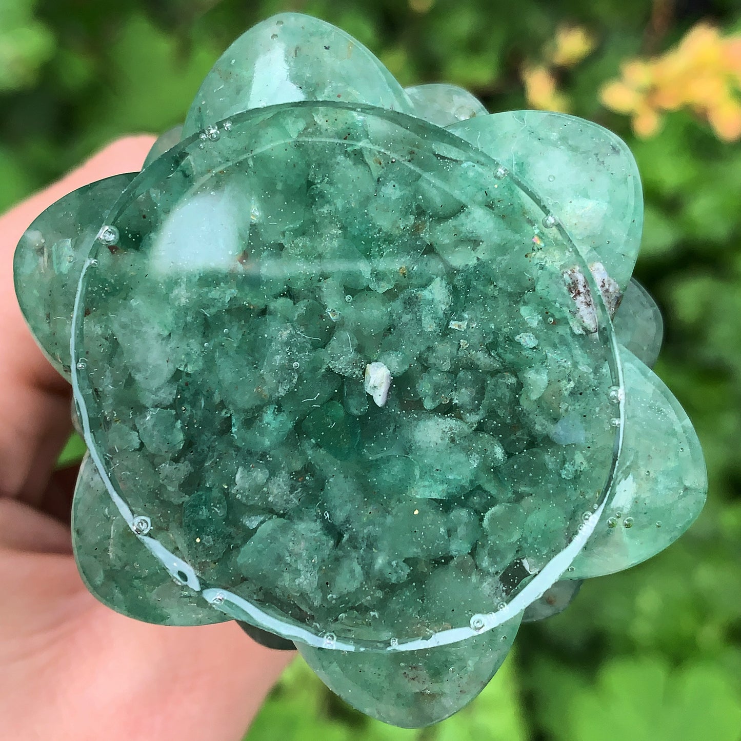 Aventurine Crystal Christmas Tree