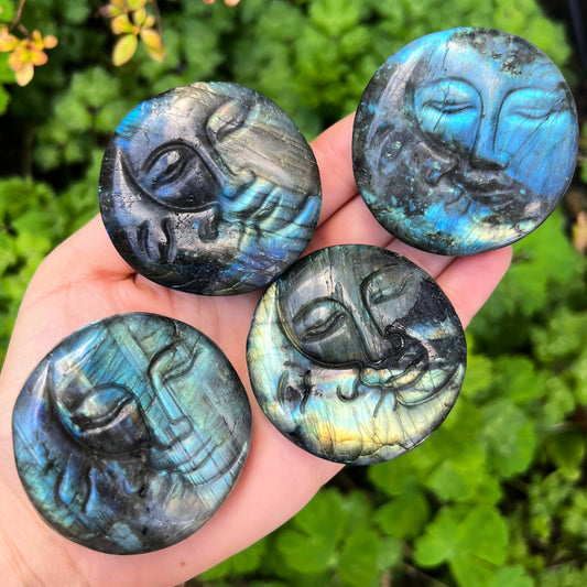 Labradorite Sun & Moon