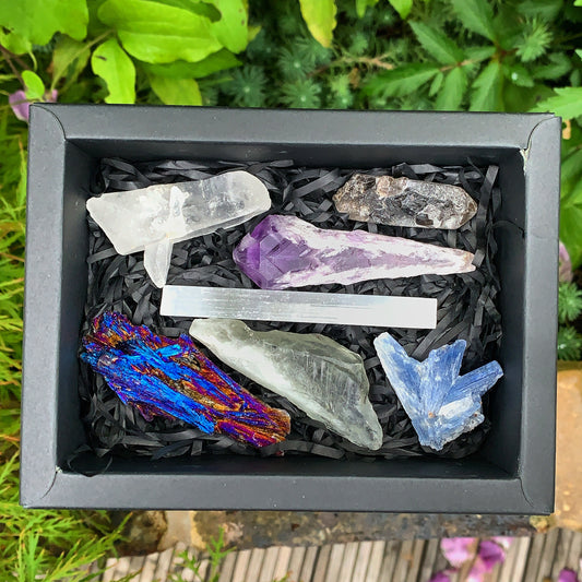 Raw Calming Crystal Healing Box