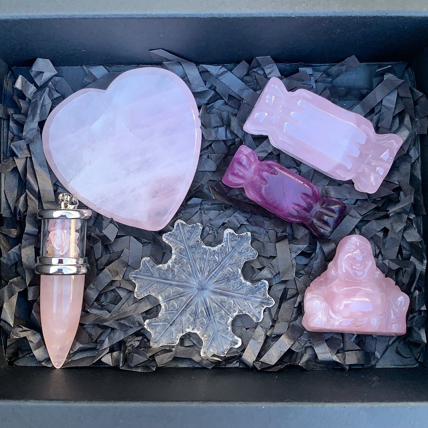 Pink Snow Crystal Gift Box