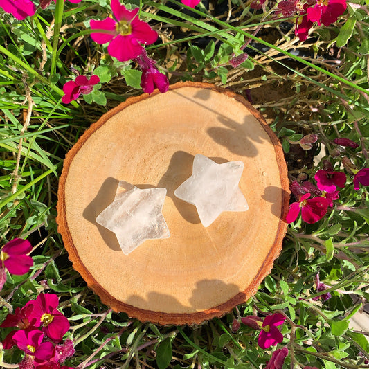 Clear Quartz Star
