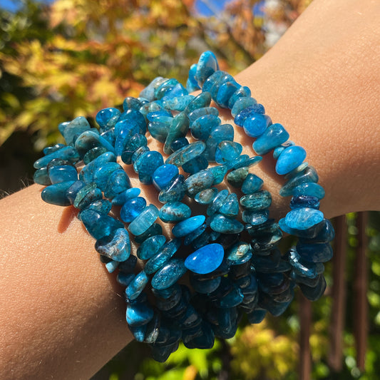 Apatite Crystal Bracelet