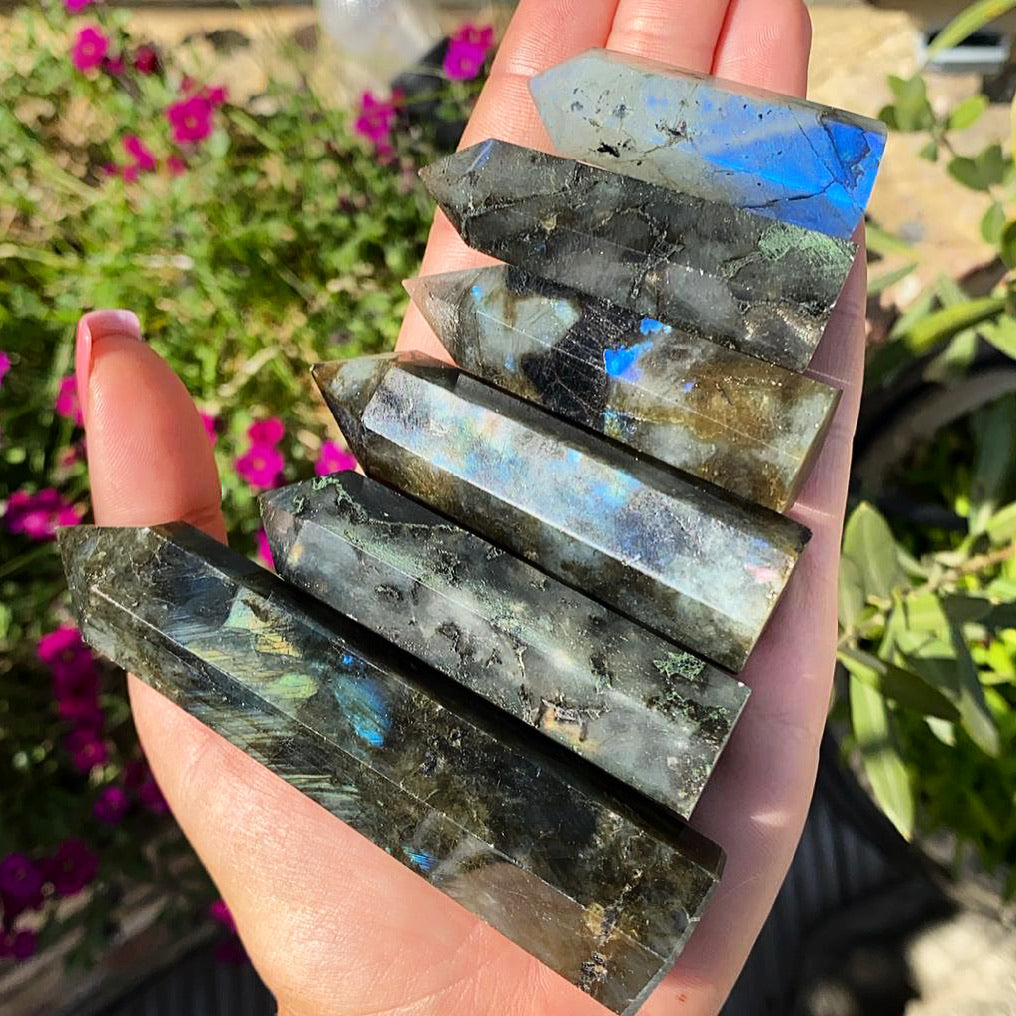 Labradorite Crystal Point