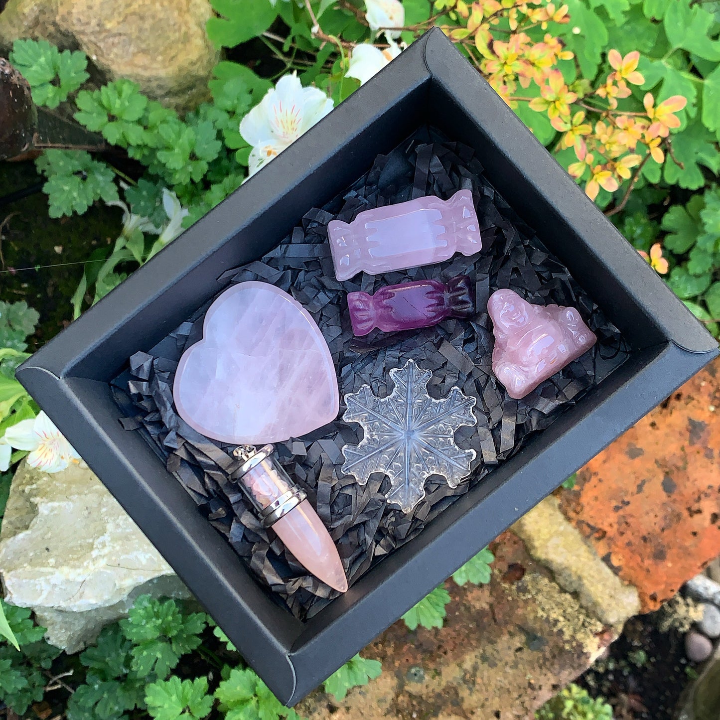 Pink Snow Crystal Gift Box