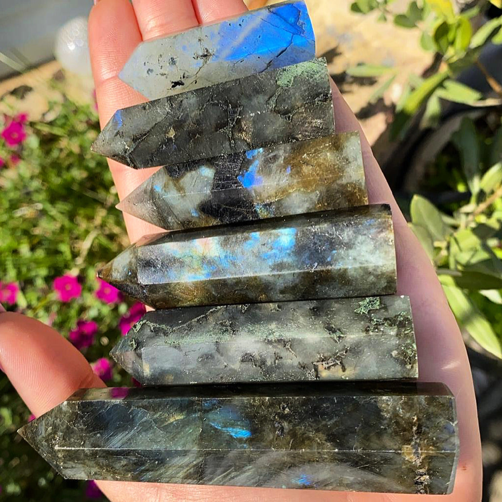 Labradorite Crystal Point