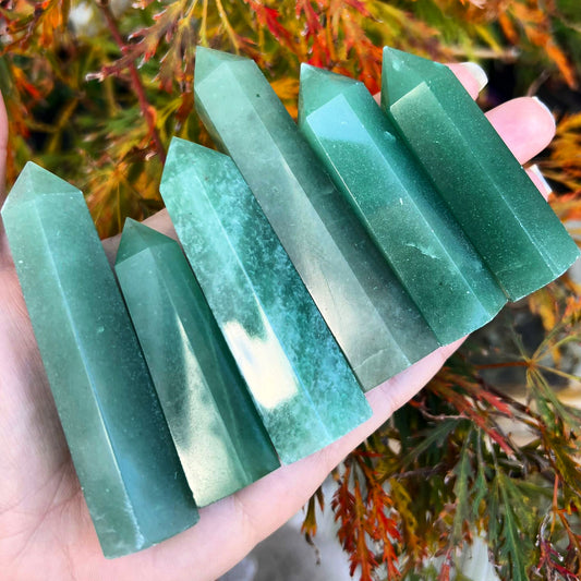 Aventurine Crystal Point