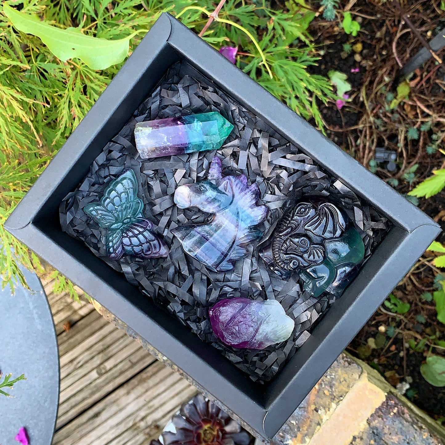 Rainbow Fluorite Gift Box