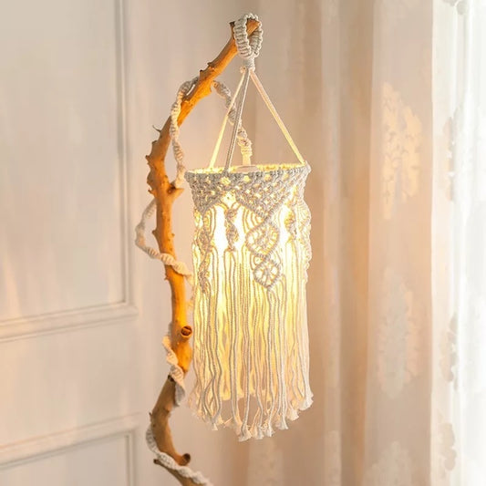 Boho Lace Lampshade