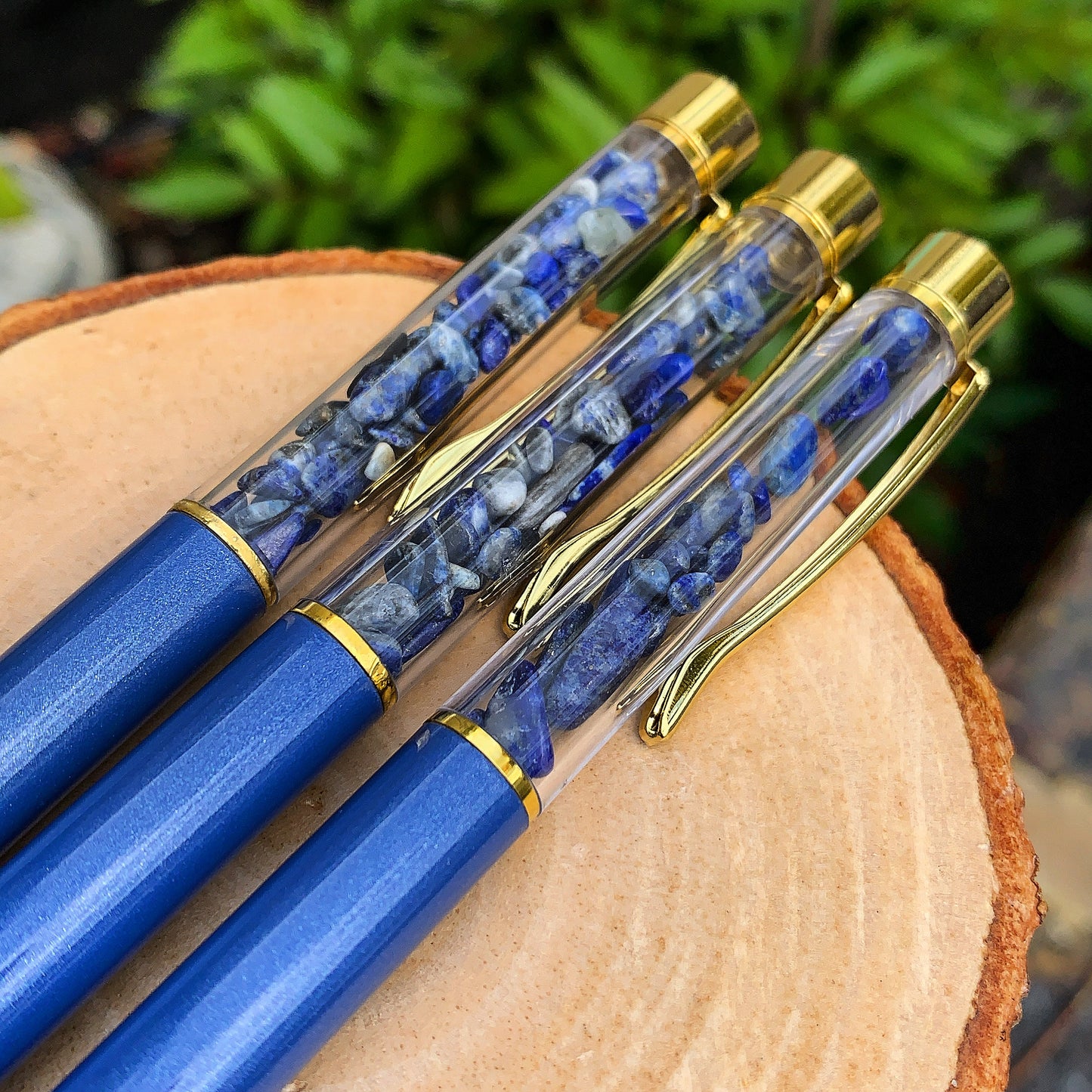 Lapis Lazuli Crystal Writing Pen