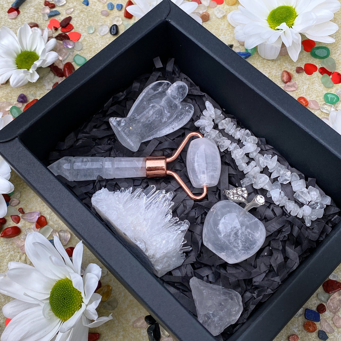 Crystal Clear Quartz Gift Box