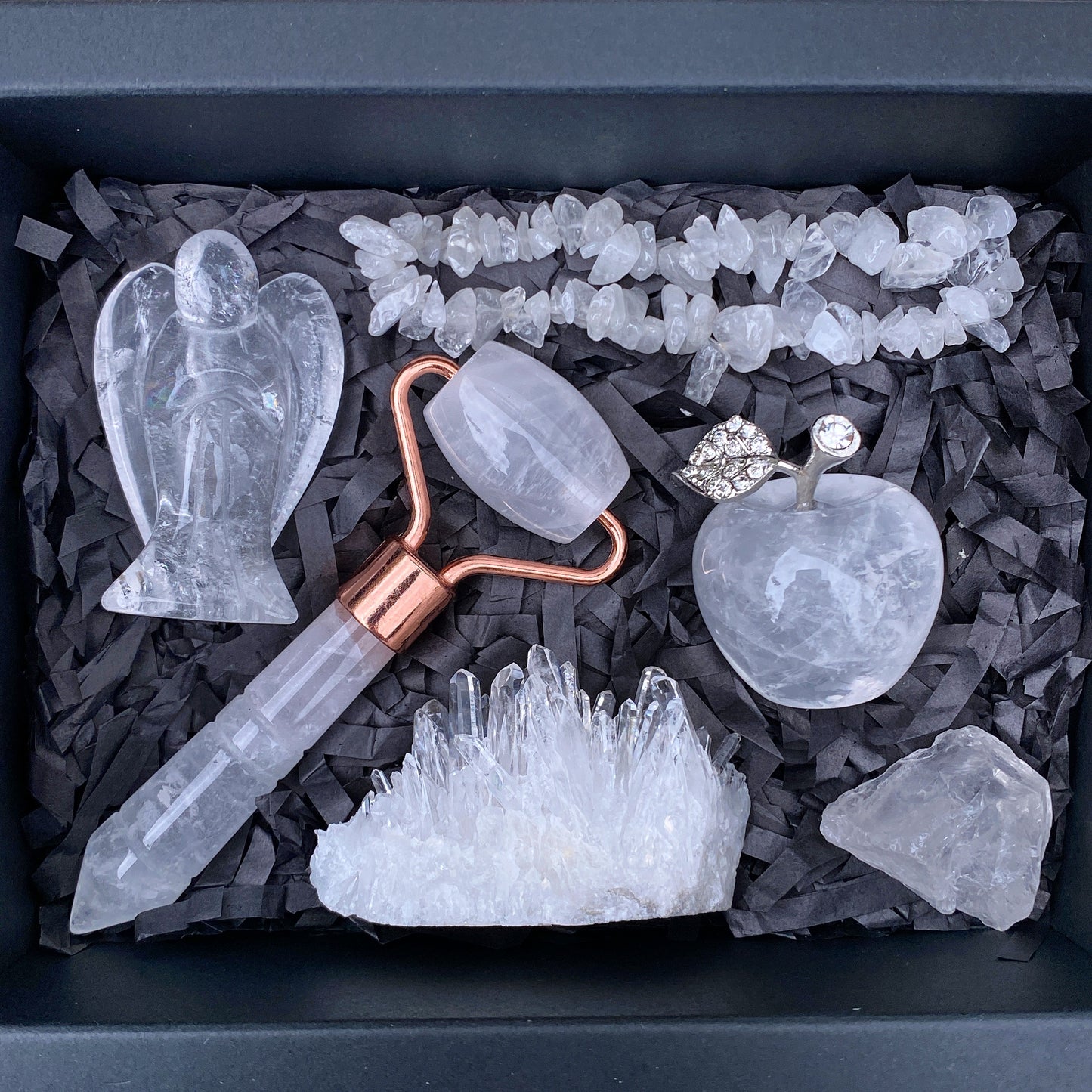 Crystal Clear Quartz Gift Box