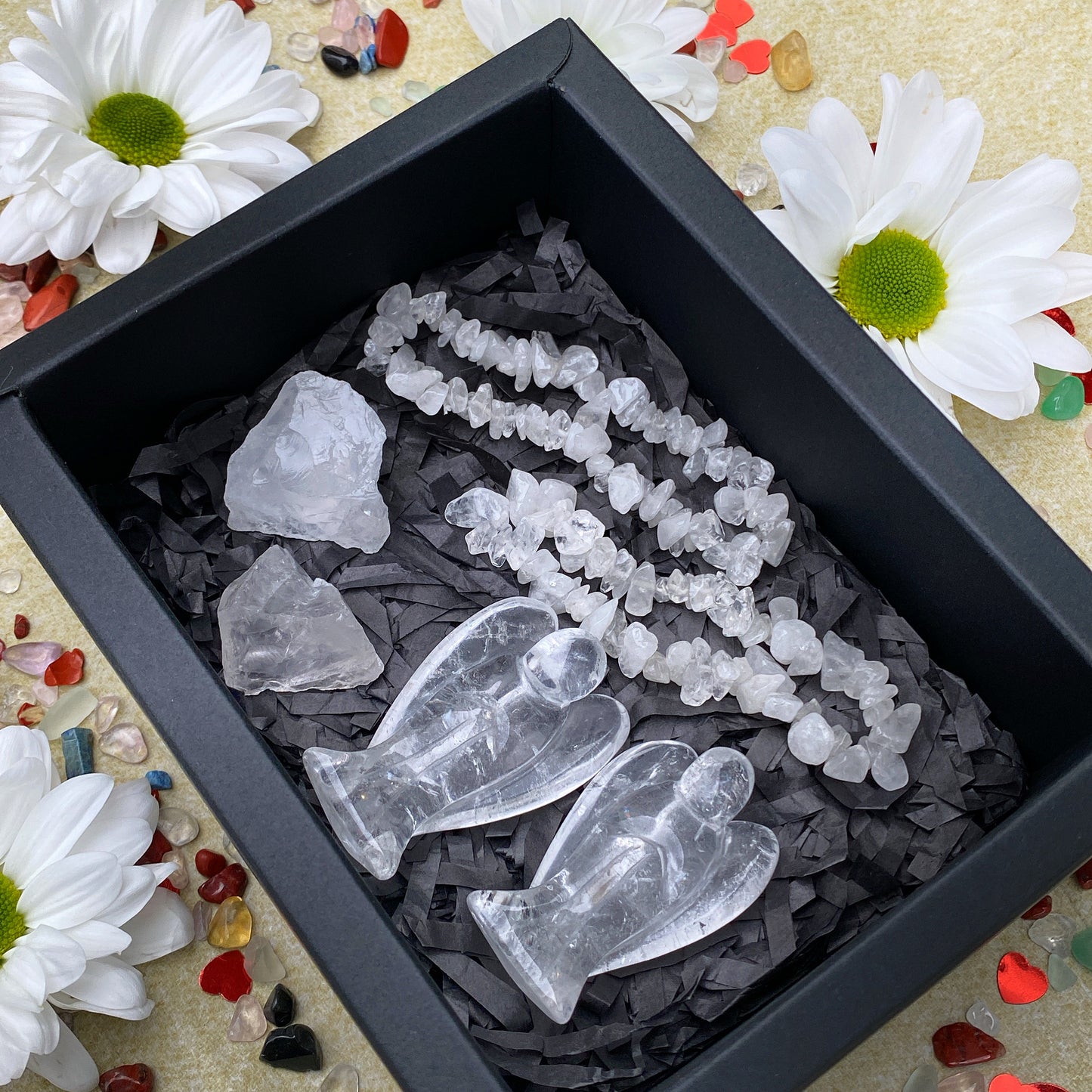 Best Friends Matching Crystal Gift Box