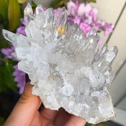 Crystal Clear Quartz Cluster - 292g