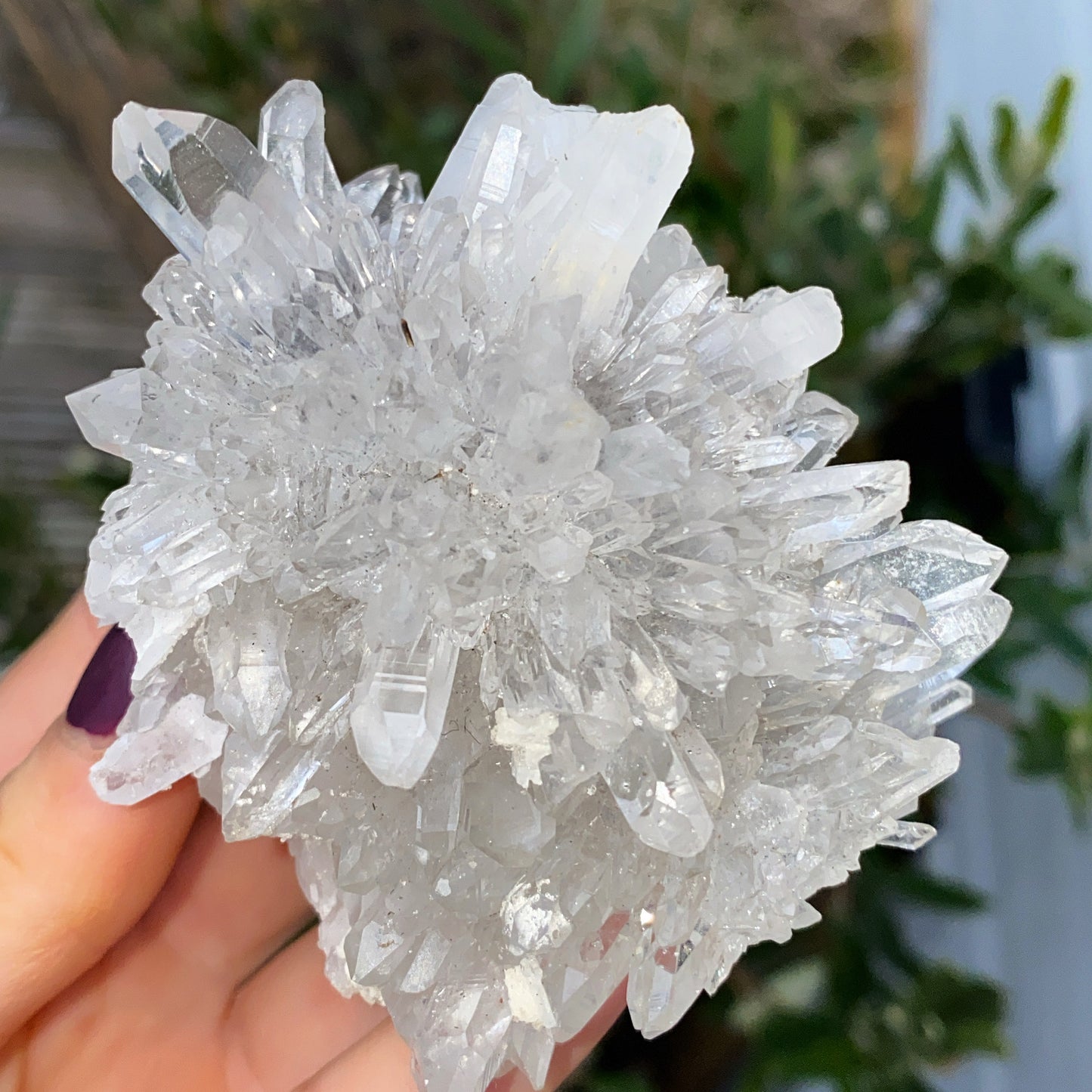 Crystal Clear Quartz Cluster - 197g