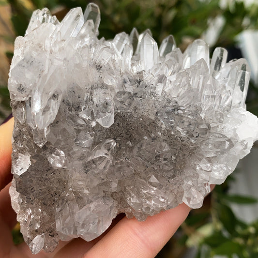 Crystal Clear Quartz Cluster - 306g