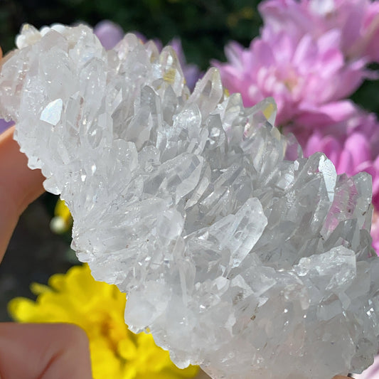 Crystal Clear Quartz Cluster - 188g