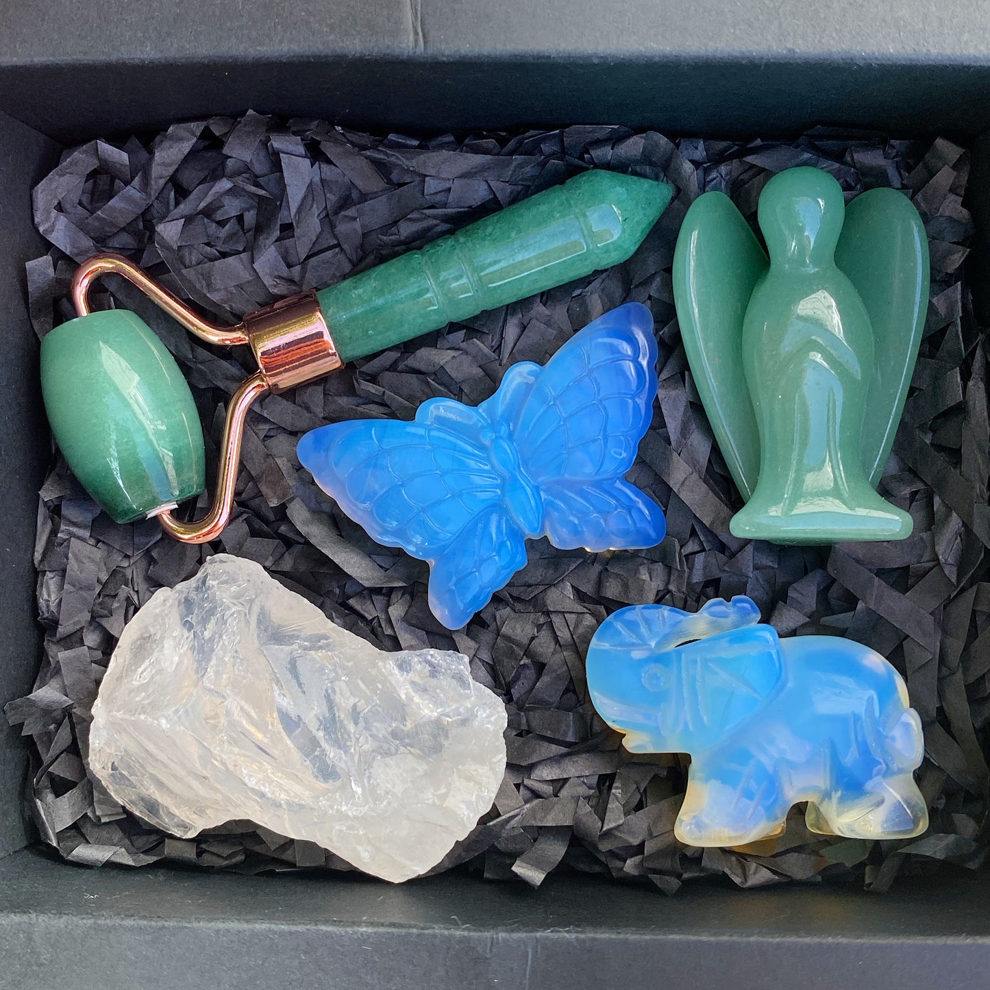 Aventurine & Opalite Gift Box