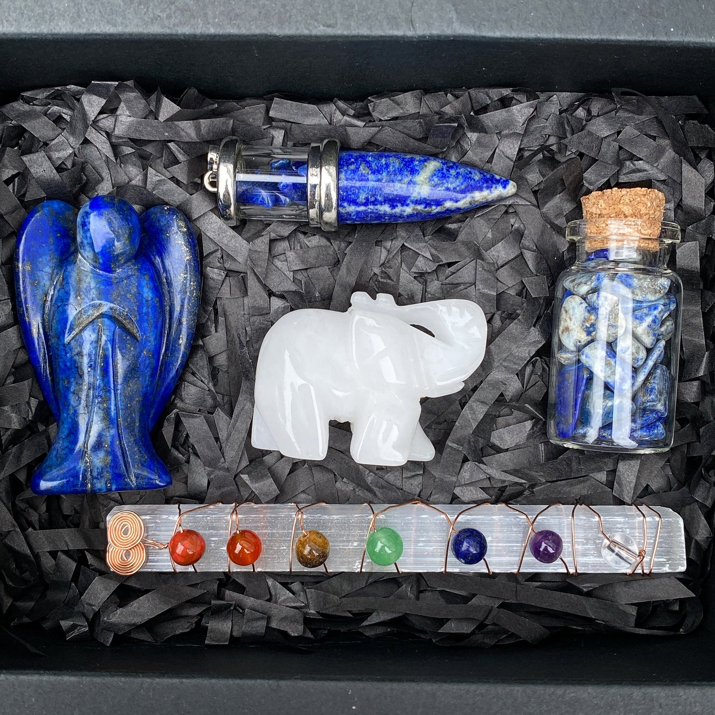 Lapis Life Chakra Crystal Box Set