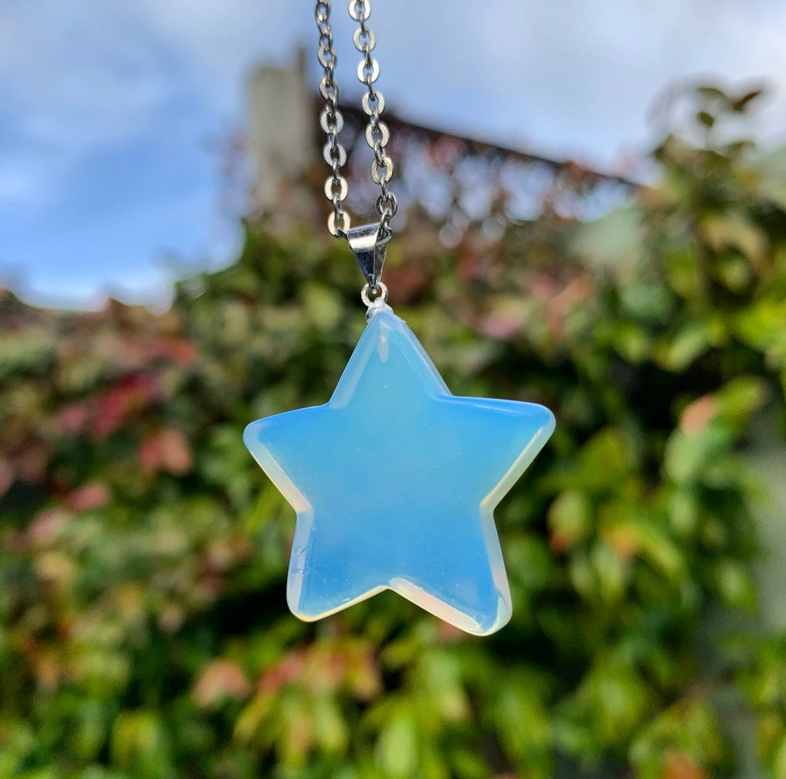 Opalite Star Necklace