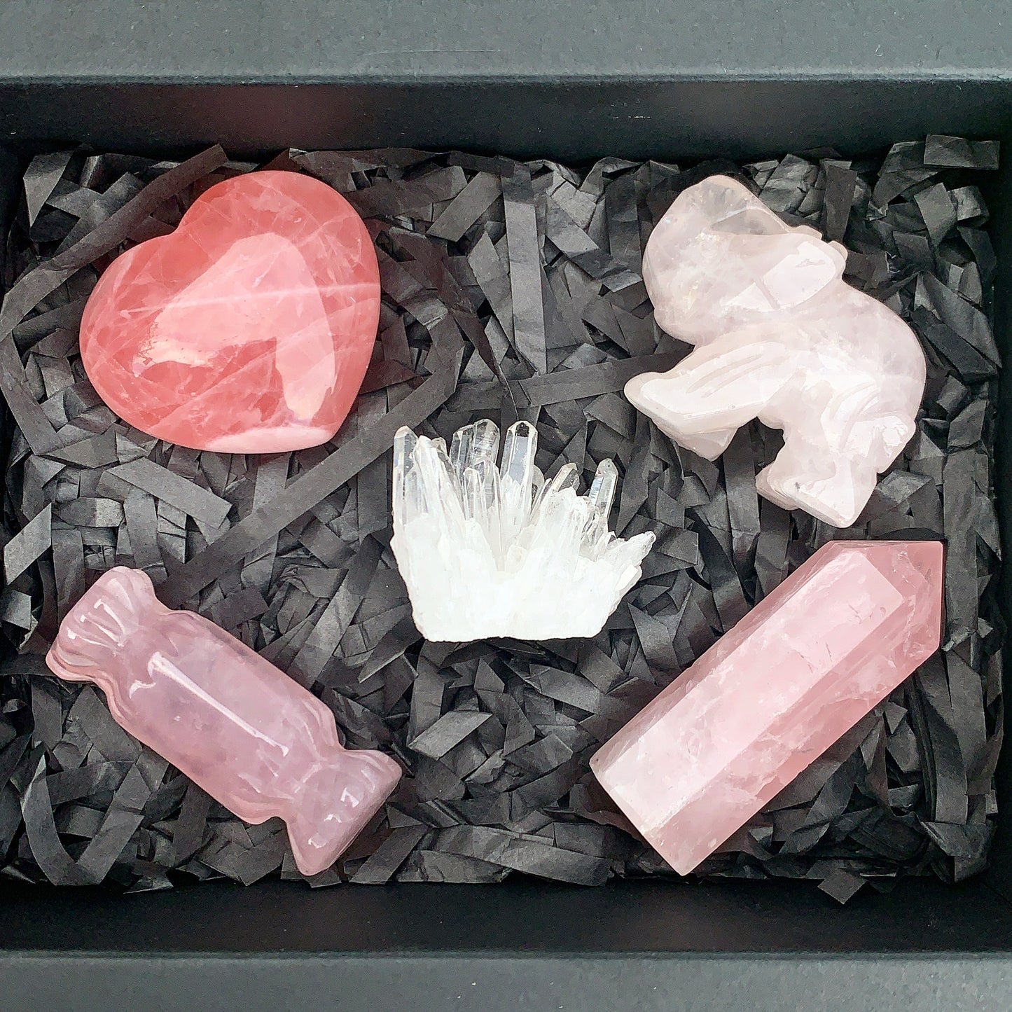 Pink Wisdom Crystal Gift Box