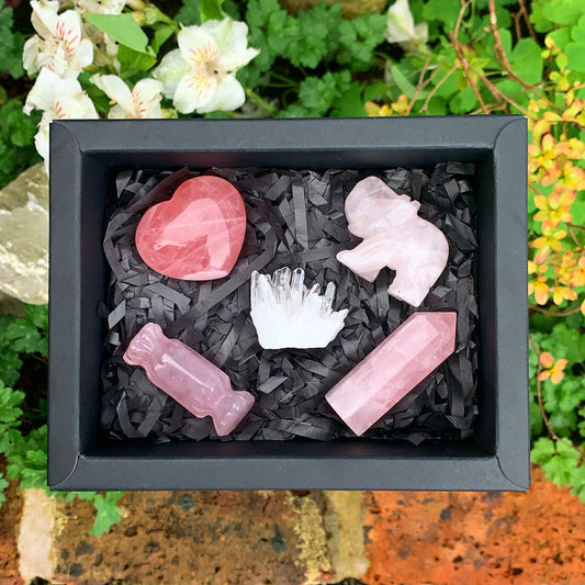 Pink Wisdom Crystal Gift Box