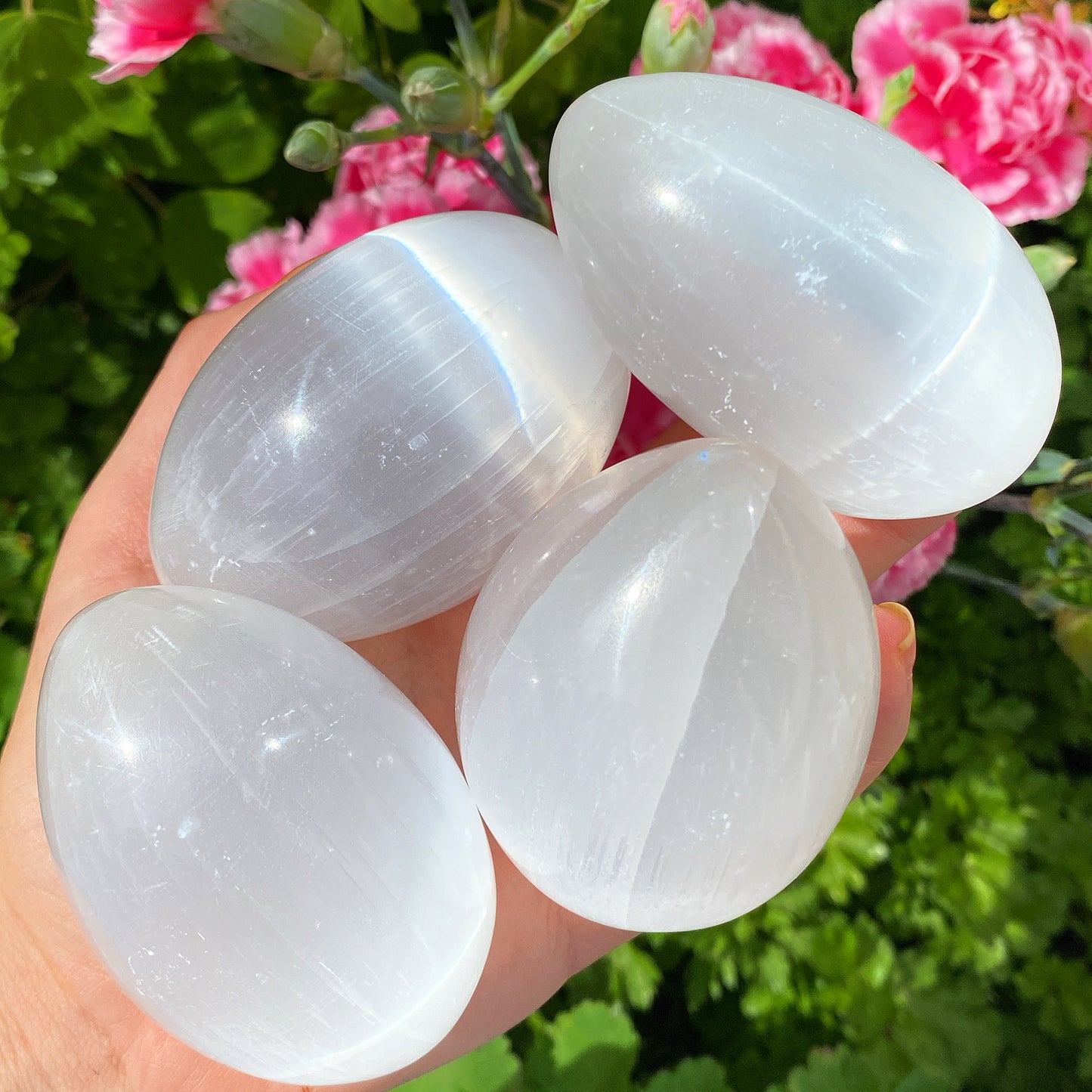 Selenite Crystal Egg