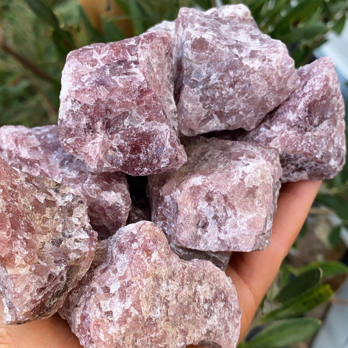 Strawberry Quartz Rough Crystal