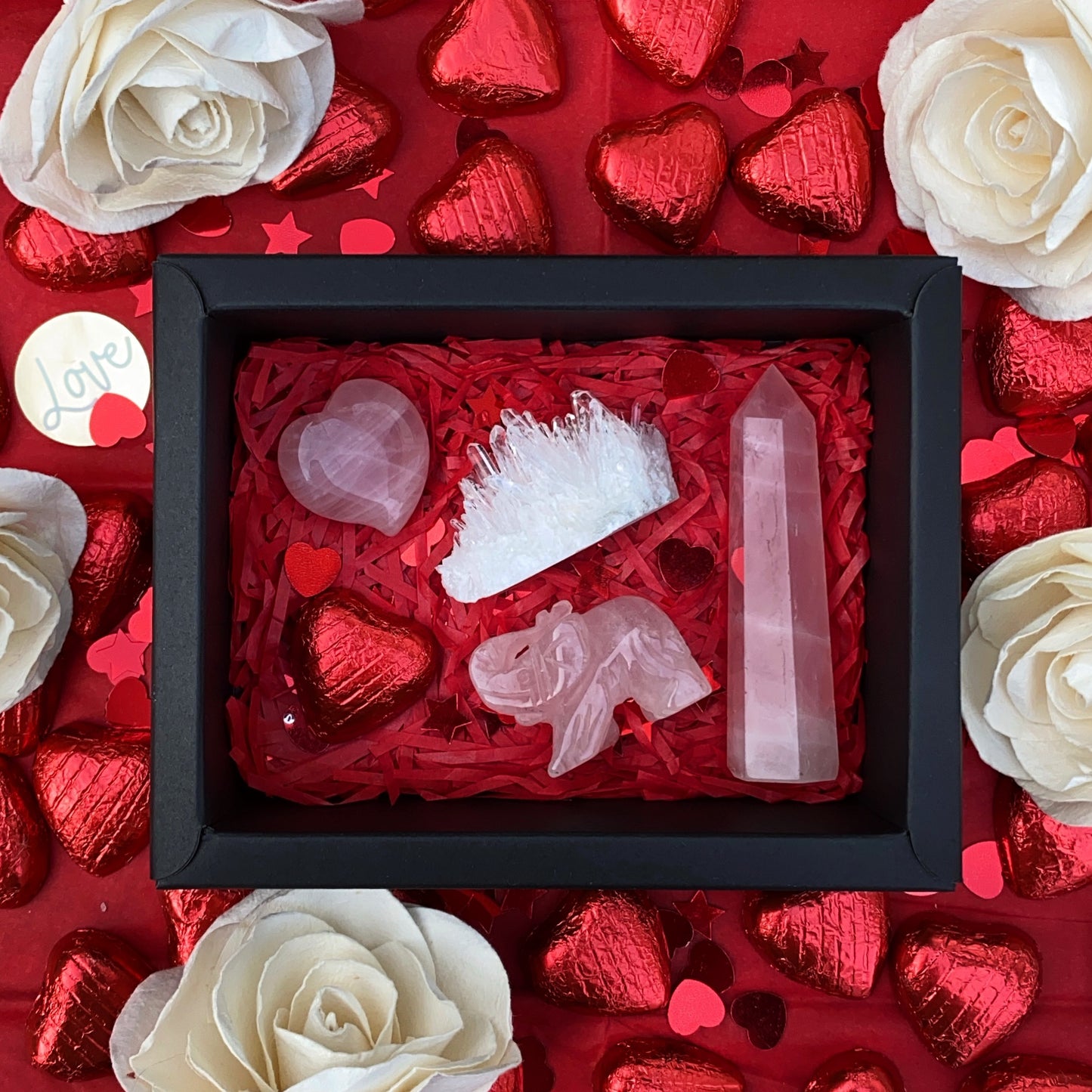 Valentines Day Crystal Gift Box