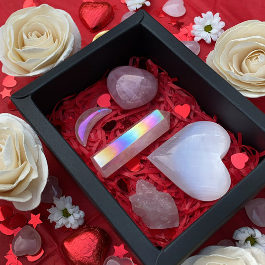 Valentines Day Aura Crystal Gift Box Set