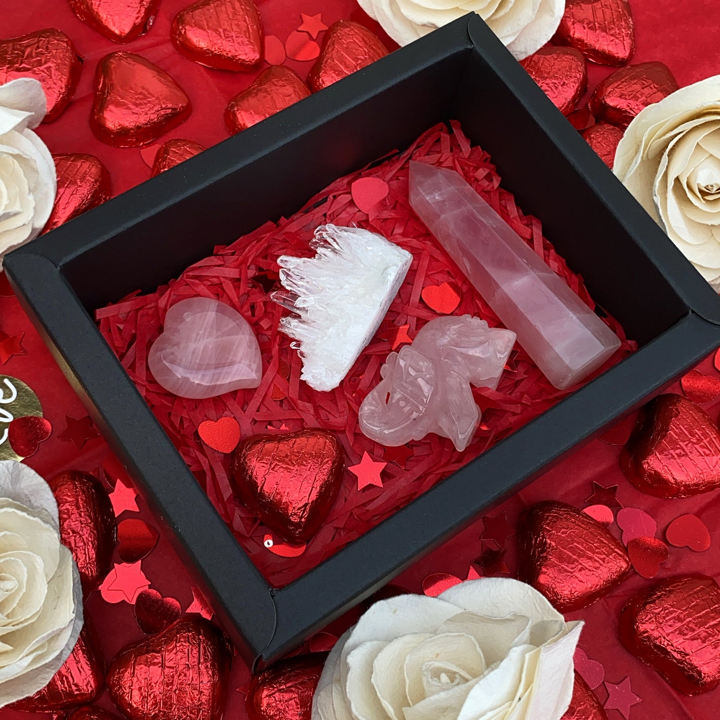 Valentines Day Crystal Gift Box